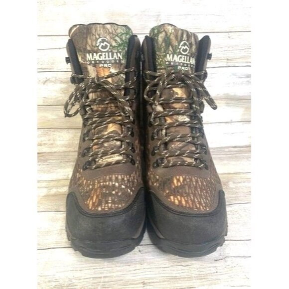 Magellan Outdoors Pro Hunting Boots Men's 10D Camouflage Lace-Up  Waterproof - Picture 1 of 11